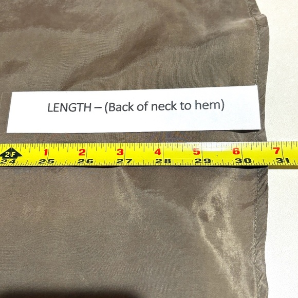 MNG Mango Women Long Sleeve 100% Silk Button Down Shirt Sz L Classic Luxe Career - Picture 7 of 9